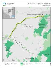 The proposed Schunnemunk Rail Trail.