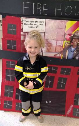Livia Feldhaus is a firefighter.