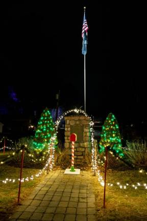 Central Valley Light Display. Photo by Sammie Finch