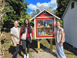 The scouts officially opened the pantry to the public on Oct. 5.