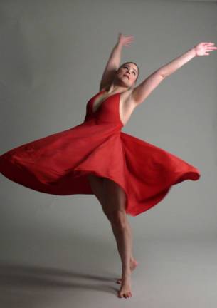 Photo provided New York City choreographer and performer Andrea Kron will teach two master classes at Terpsichore the Dancerschool on April 14.