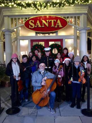 The Allegro Youth Orchestra at Woodbury Common Premium Outlets.