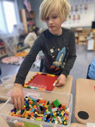 Tuxedo students celebrate National LEGO Day