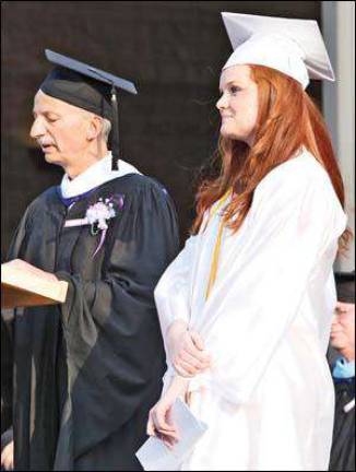 Monroe-Woodbury High School's Class of 2010 walks off into the sunset