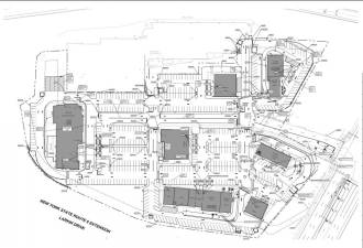 Some of the plans for Shops at Woodbury submitted to the Woodbury Village Planning Board.