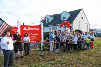 The Mike Cordero State Farm Agency celebrated its 10th anniversary at its new location at 55 Brookside Ave. in Chester.