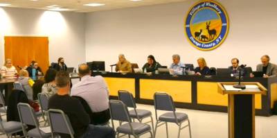 The January 23 Woodbury VIllage Board meeting.