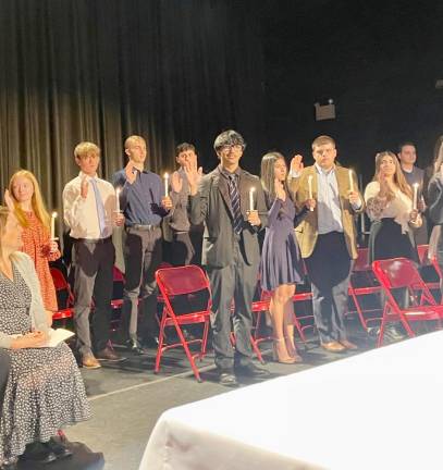 George F. Baker NHS inducts new members