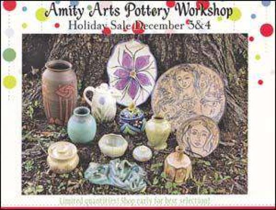 Amity pottery workshop holiday sale is Dec. 3 and 4