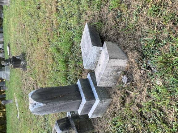 St. Mary Church Cemetery in Arden is in a state of disrepair.