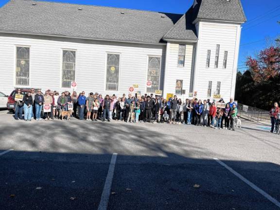 A total of 55 walkers raised over $6,000.