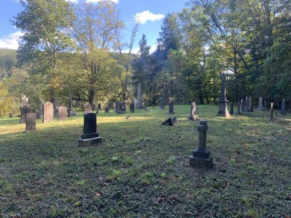 St. Mary Church Cemetery in Arden is in a state of disrepair.