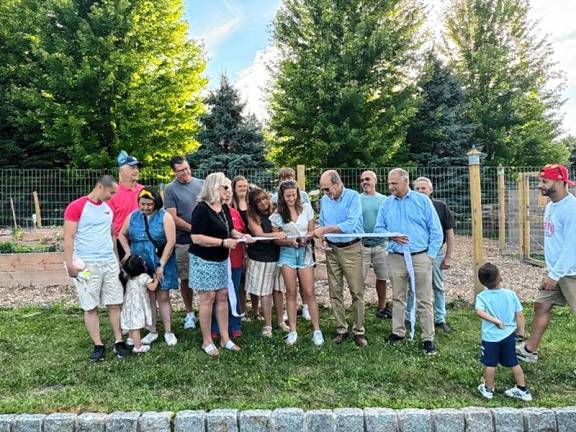 Monroe Community Garden blossoms at Town Hall