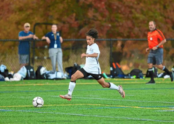 Evan Espinal scored two goals in the game.