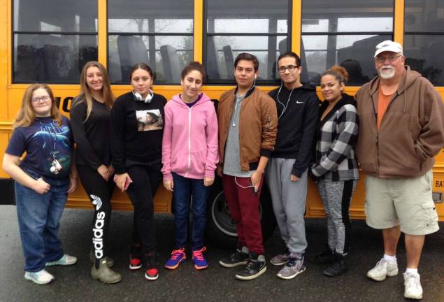 Photos provided by Diane C. LeViseur Bus of the month for October: 570, Orange-Ulster BOCES, driver James Cordiero