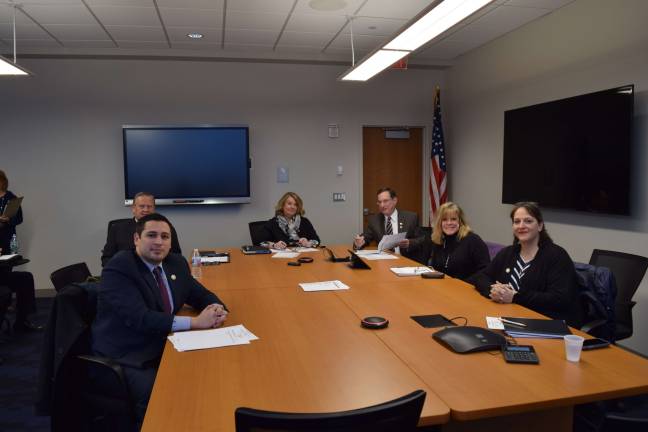 Photo by Erika Norton Orange County legislators meet in the new government building.