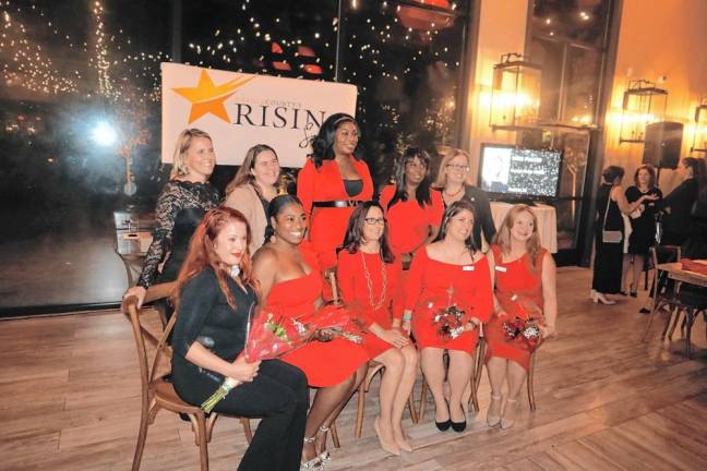 Past “Rising Stars” recognized by the Junior League of Orange County.
