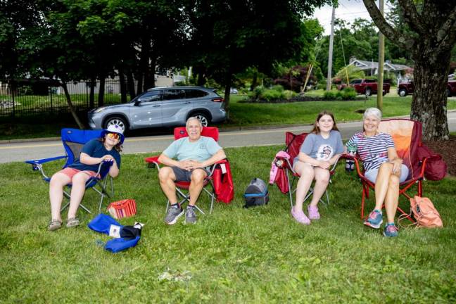 The Santorelly family of Monroe at the Memorial Day Parade on Sunday, May 26, 2024. Photos by Sammie Finch