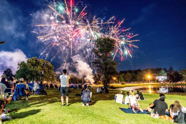 Monroe Fireworks 2024. Photo by Sammie Finch