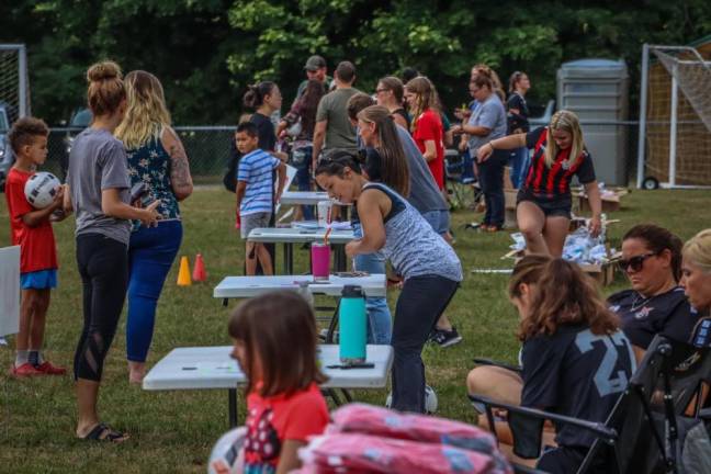 Eastern Pike Soccer volunteers. (Photo courtesy of James Scott)