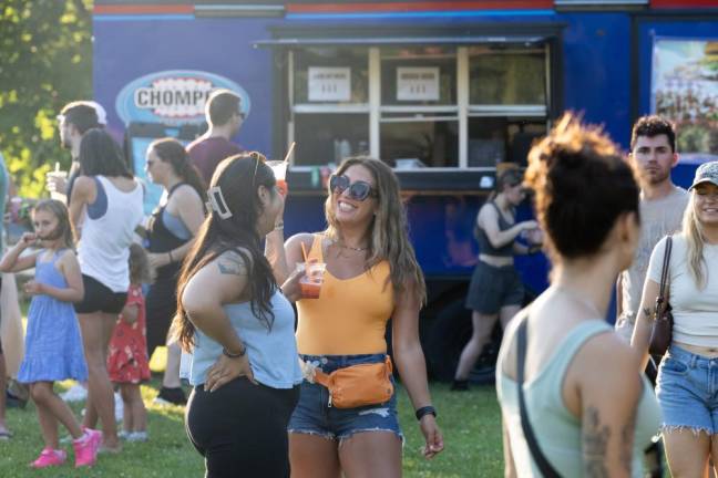 The June food truck festival.