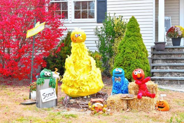 <b>Winners of the 2024 Branchville Scarecrows contest will be announced at the Halloween parade Thursday, Oct. 31 at the Branchville Fire Department. (Photo by Maria Kovic)</b>