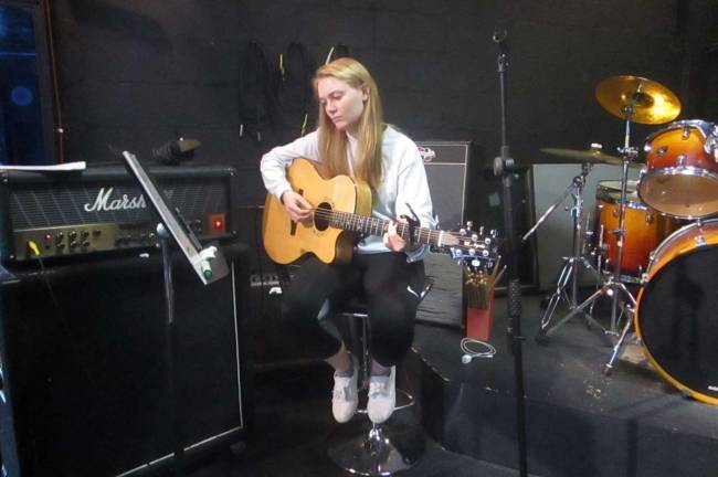Brooke Nilson is one of the musicians who will perform at &quot;One, The Concert,&quot; on May 19, at Warwick Valley High School. The concert will feature musicians from 10 high schools in Orange County.