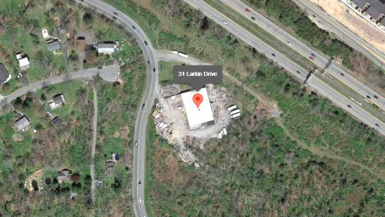 The location of the Golden Delite Bakery operation off Larkin Drive in Monroe.