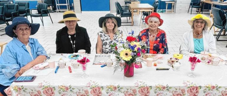 Women of Woodbury’s annual Tea Lunch.