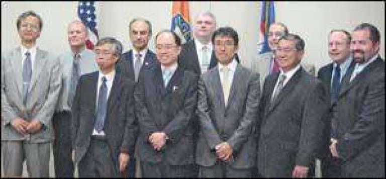 Japanese delegation visits county's Emergency Services Center