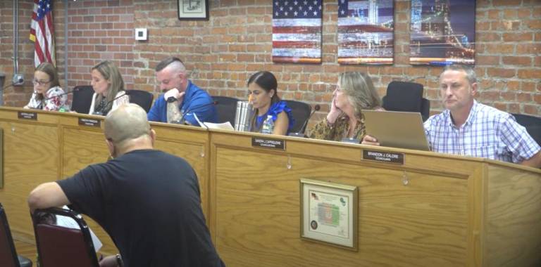 The August 15 Woodbury Town Board meeting.